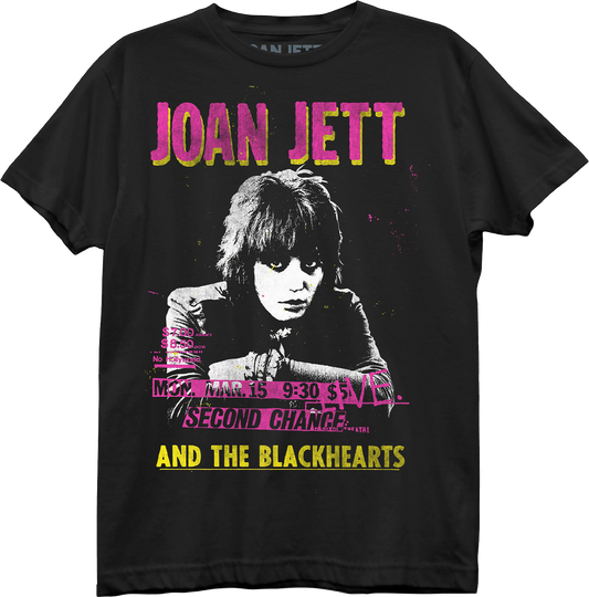 Concert Poster Joan Jett T-Shirt