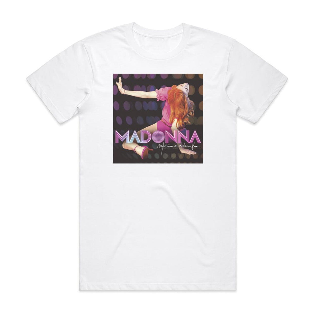 Madonna Confessions On A Dance Floor T-Shirt White