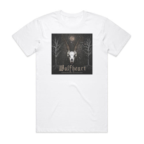 Wolfheart Constellation Of The Black Light Album Cover T-Shirt White