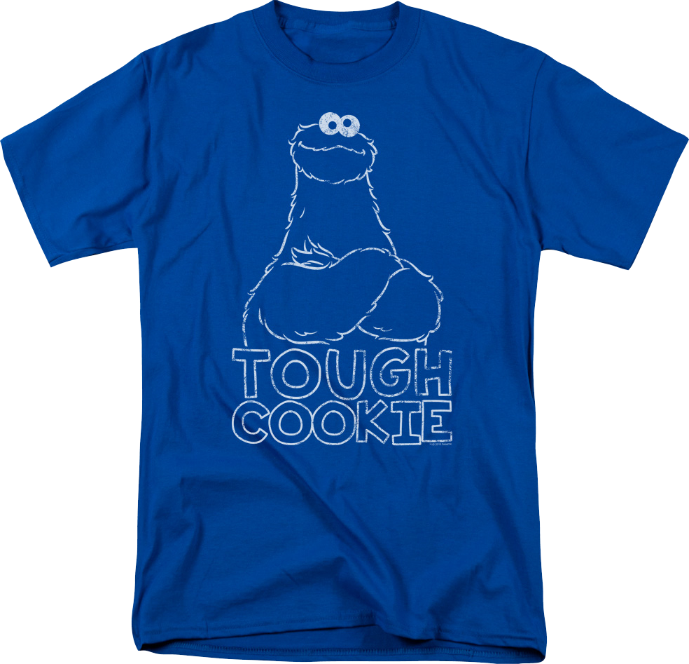 Cookie Monster Tough Cookie Sesame Street T-Shirt