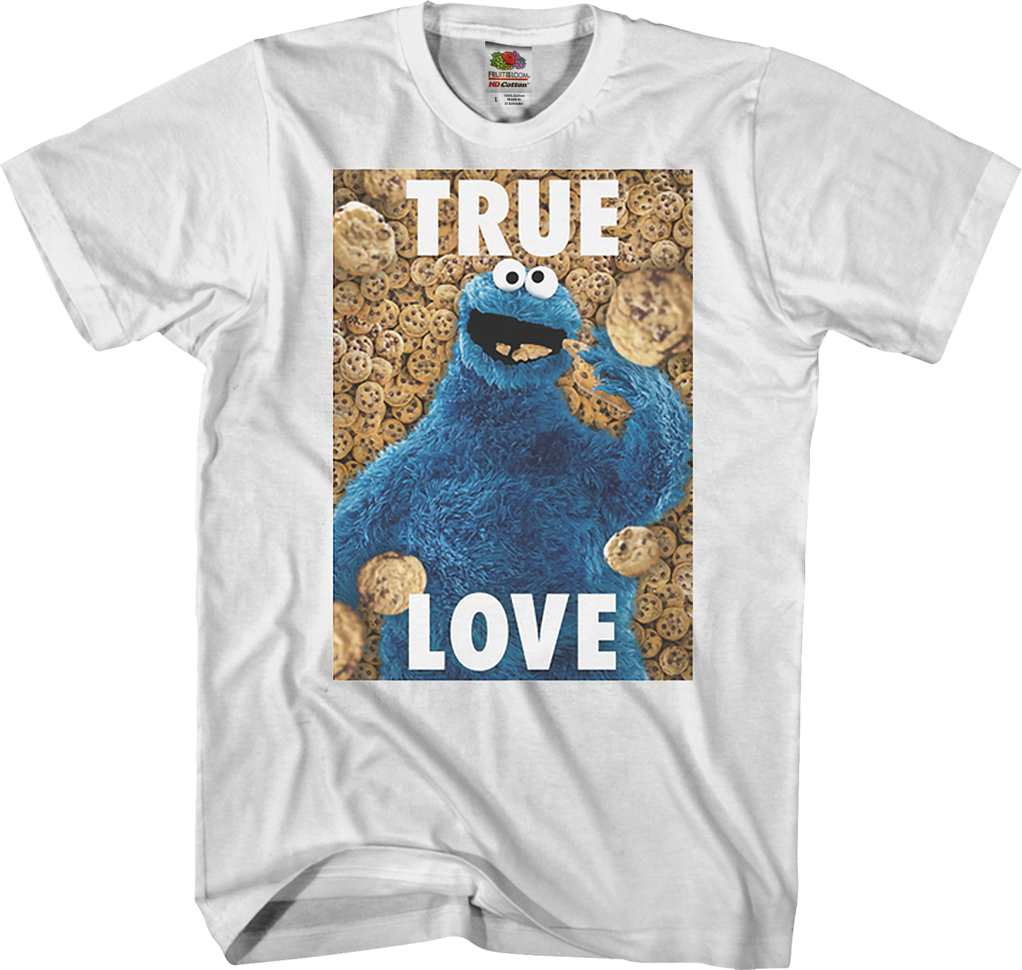 Cookie Monster True Love Sesame Street T-Shirt