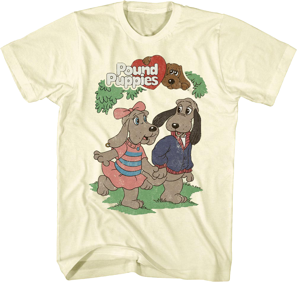 Violet and Cooler Pound Puppies T-Shirt