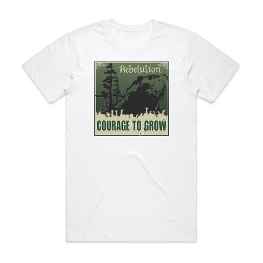 Rebelution Courage To Grow T-Shirt White