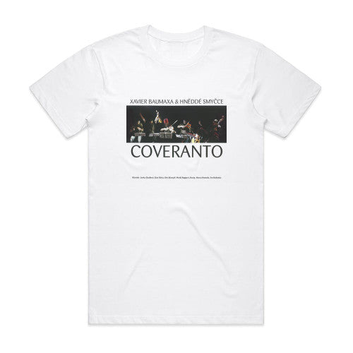 Xavier Baumaxa Coveranto Album Cover T-Shirt White