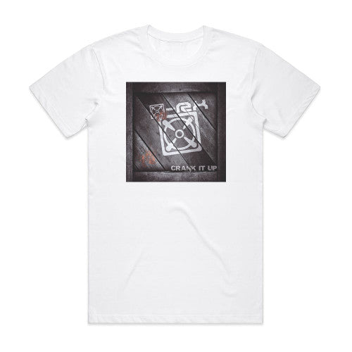 X-Rx Crank It Up Album Cover T-Shirt White