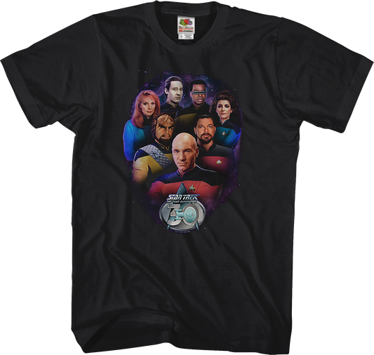 Crew 30th Anniversary Star Trek The Next Generation T-Shirt