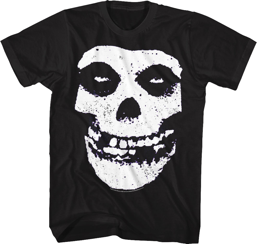 Crimson Ghost Face Misfits T-Shirt