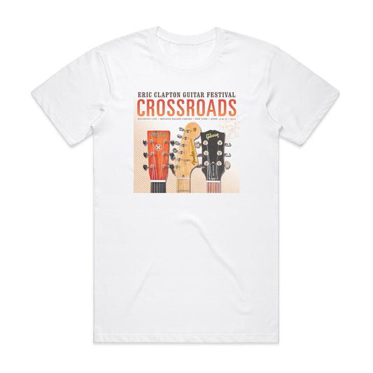 Eric Clapton Crossroads Guitar Festival 2013 T-Shirt White