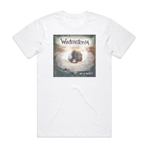 Winterstorm Cube Of Infinity Album Cover T-Shirt White