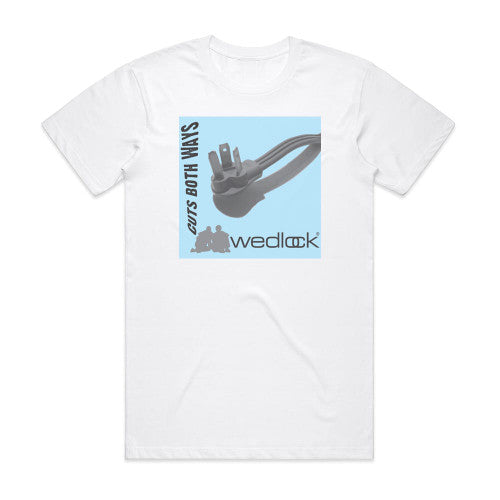 Wedlock Cuts Both Ways Maxi Album Cover T-Shirt White