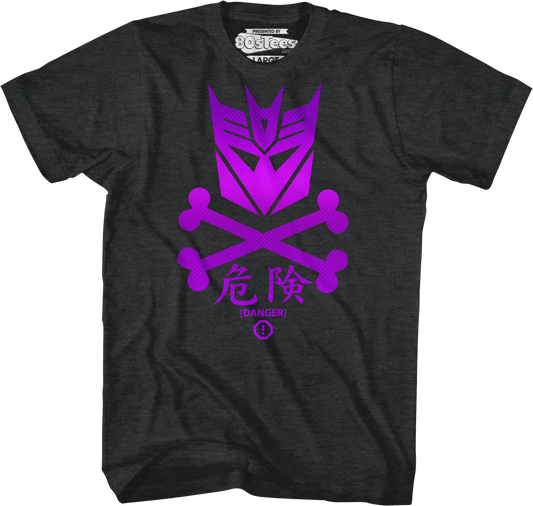 Danger Decepticons Transformers T-Shirt