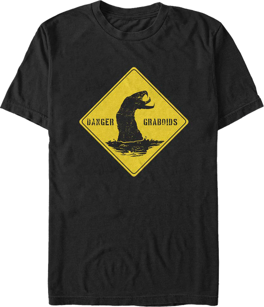 Danger Graboids Sign Tremors T-Shirt