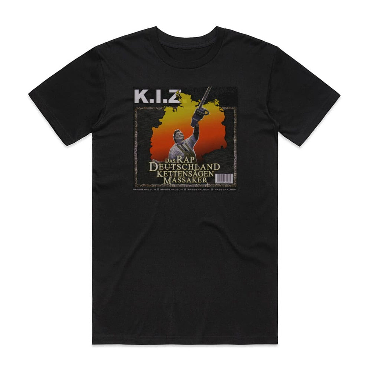 KIZ Das Rapdeutschlandkettensgenmassaker T-Shirt Black