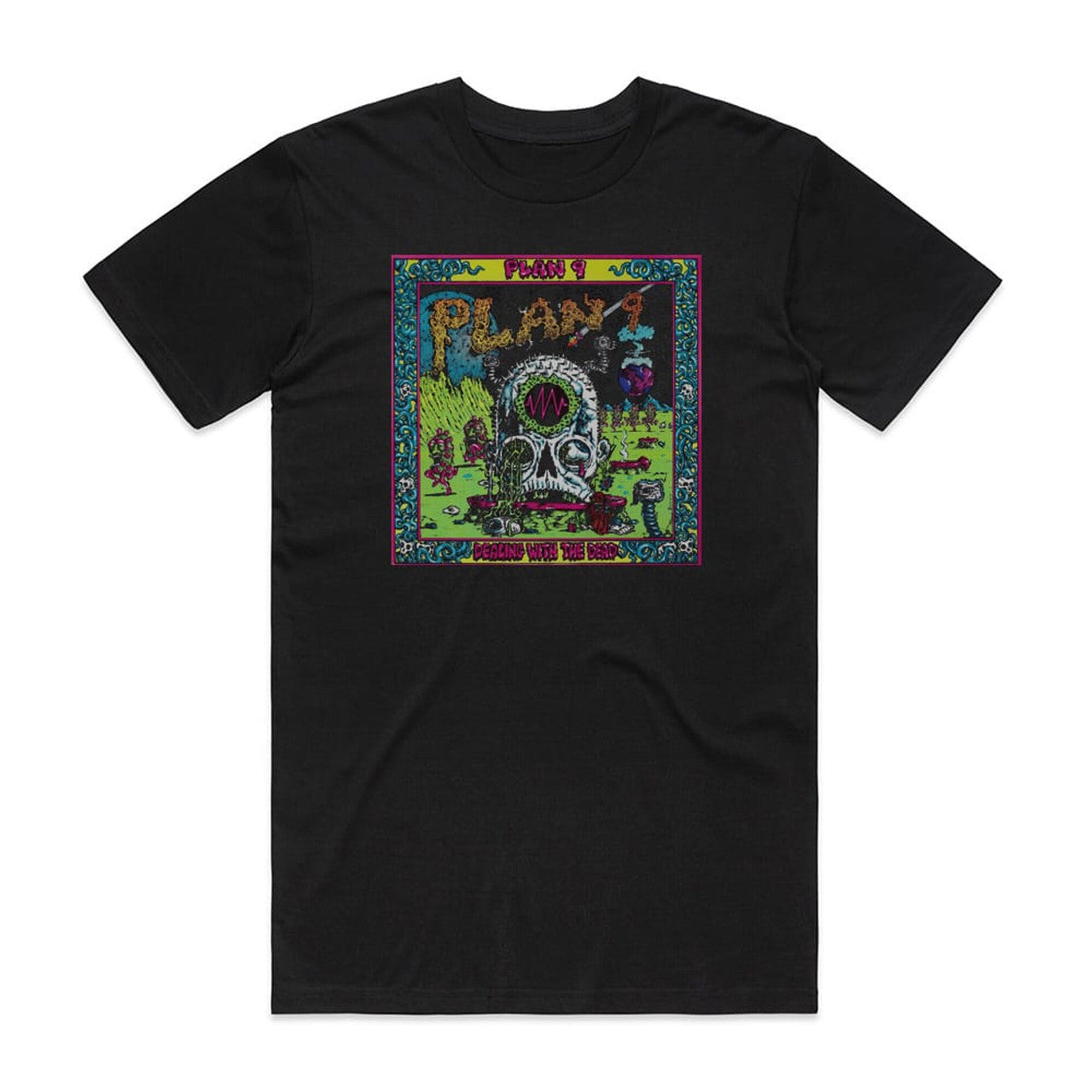 Plan 9 Dealing With The Dead T-Shirt Black