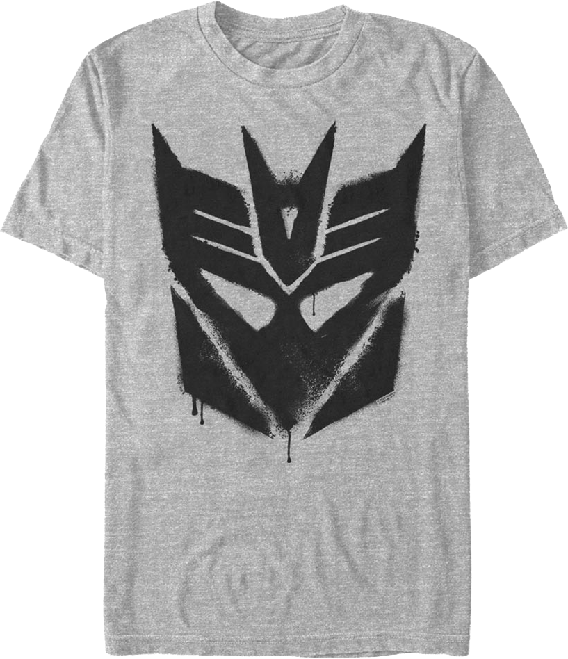 Decepticon Graffiti Logo Transformers T-Shirt