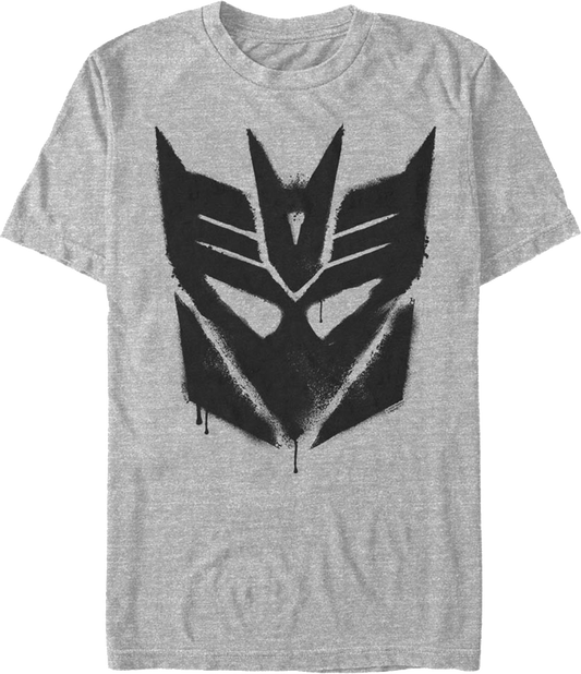 Decepticon Graffiti Logo Transformers T-Shirt