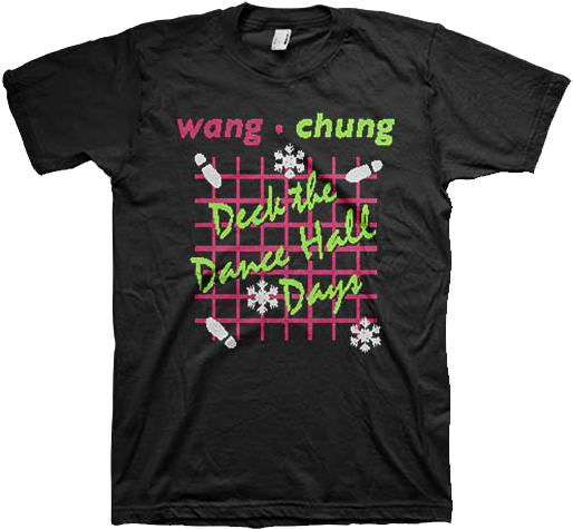 Deck the Dance Hall Days Wang Chung Christmas T-Shirt