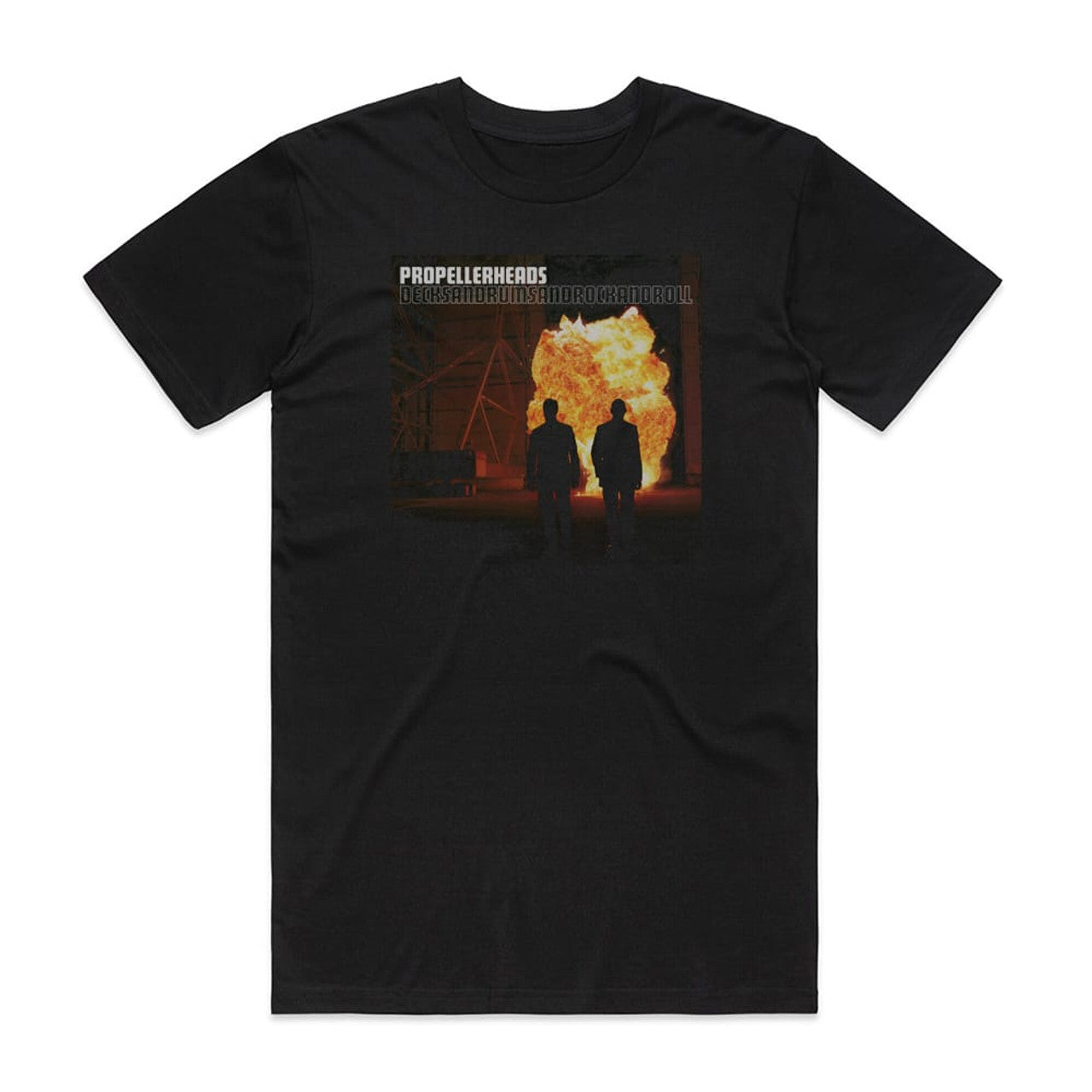 Propellerheads Decksandrumsandrockandroll T-Shirt Black