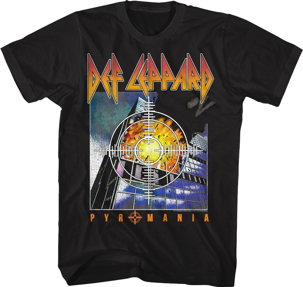 Def Leppard Pyromania T-Shirt