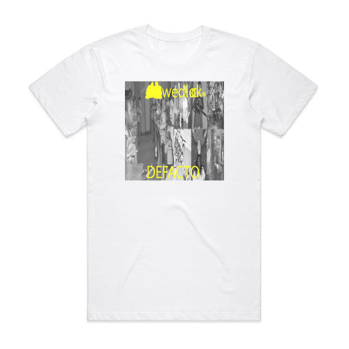 Wedlock Defacto Album Cover T-Shirt White