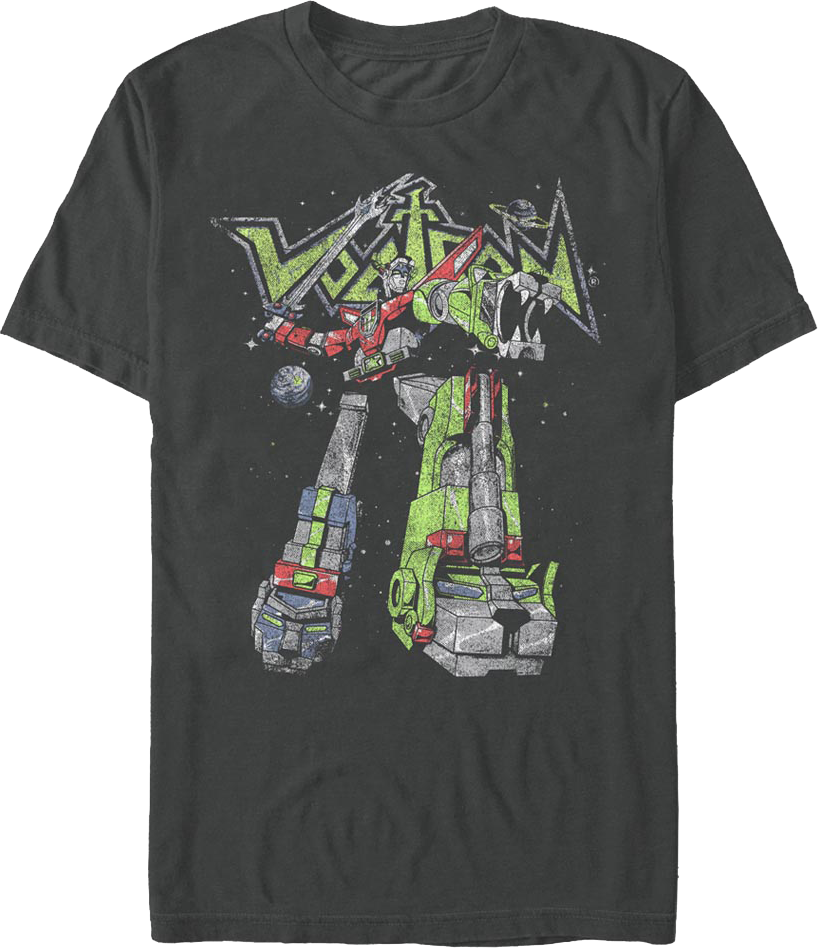 Vintage Mighty Robot Voltron T-Shirt