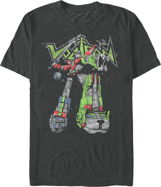 Vintage Mighty Robot Voltron T-Shirt