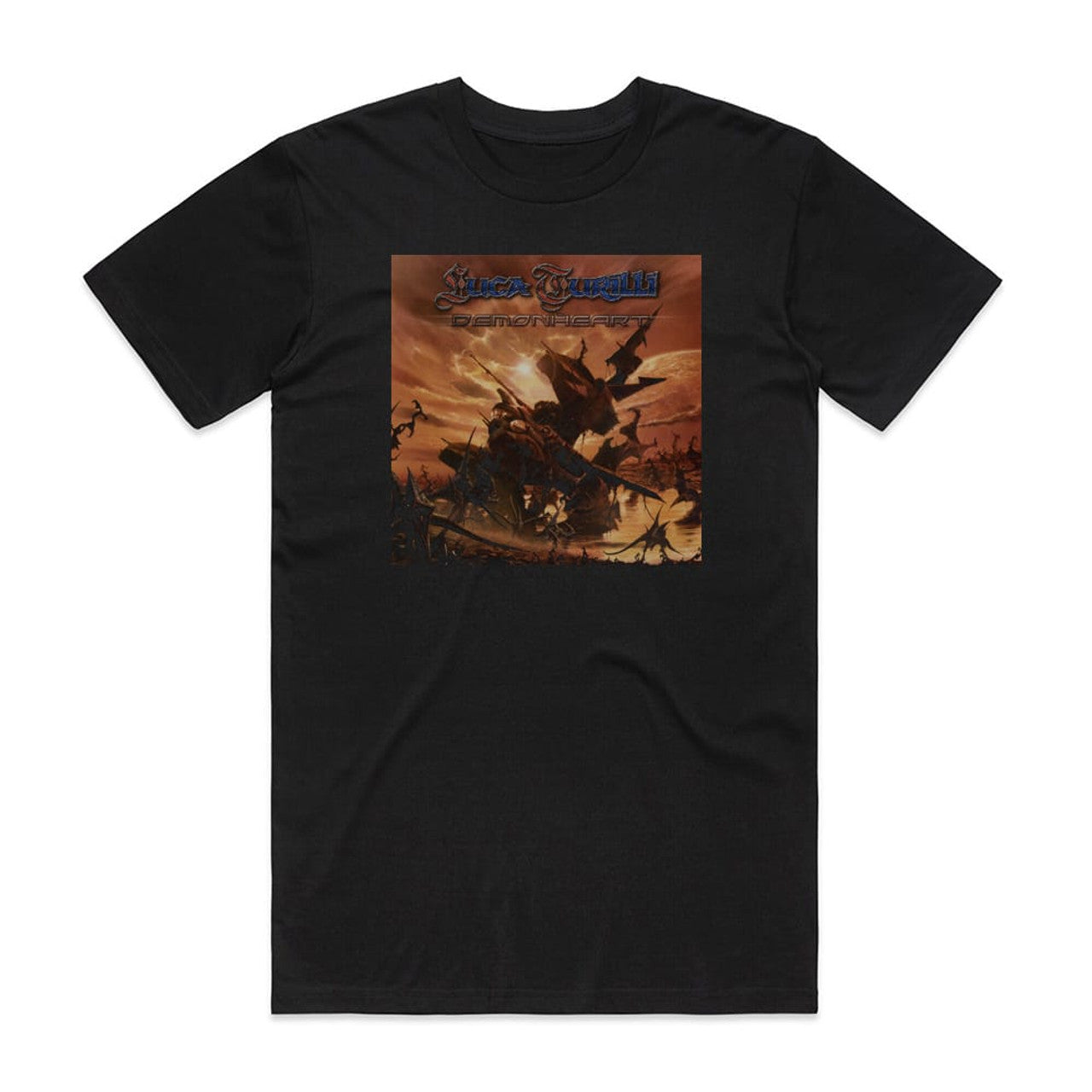 Luca Turilli Demonheart T-Shirt Black