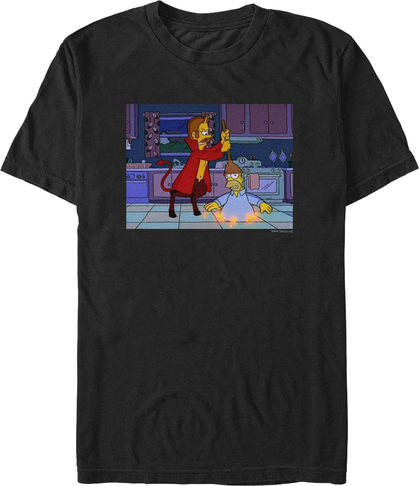 Devil Flanders The Simpsons T-Shirt