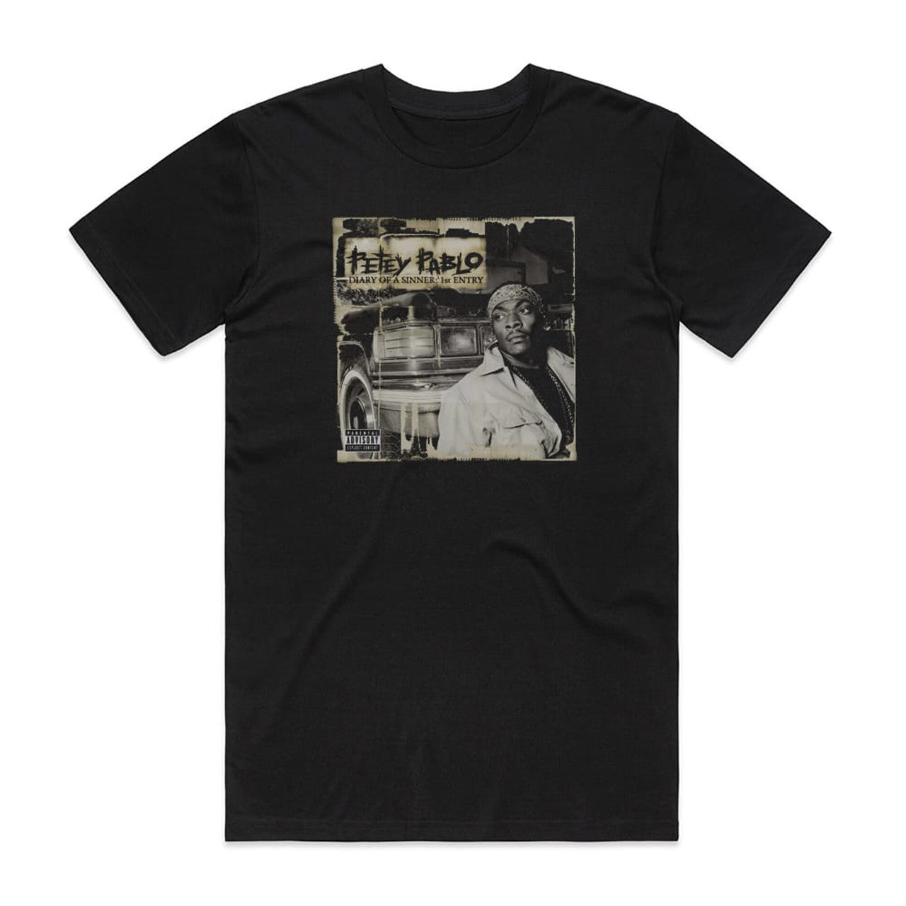 Petey Pablo Diary Of A Sinner 1St Entry T-Shirt Black