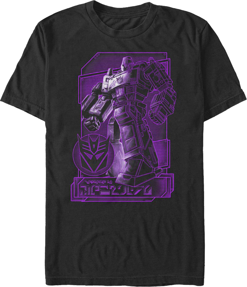 Digital Megatron Transformers T-Shirt