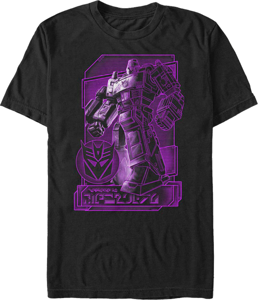 Digital Megatron Transformers T-Shirt