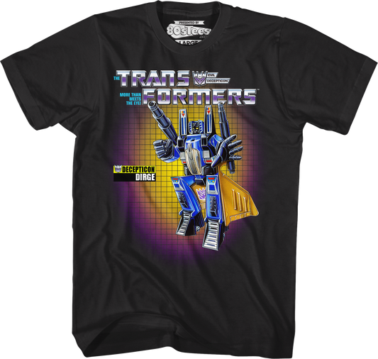 Dirge Box Art Transformers T-Shirt