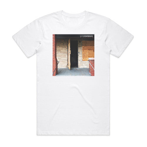 With Confidence Distance Album Cover T-Shirt White