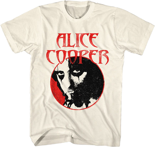 Distressed Circle Alice Cooper T-Shirt