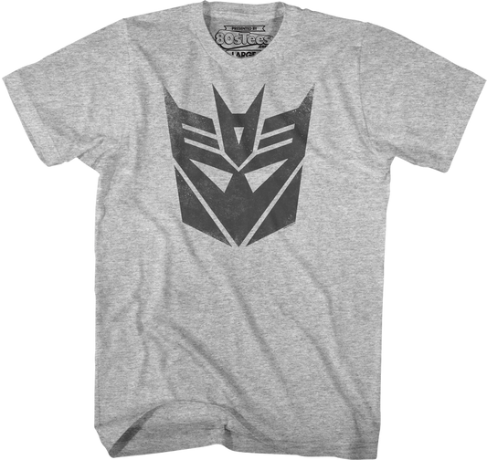 Distressed Decepticons Logo Transformers T-Shirt