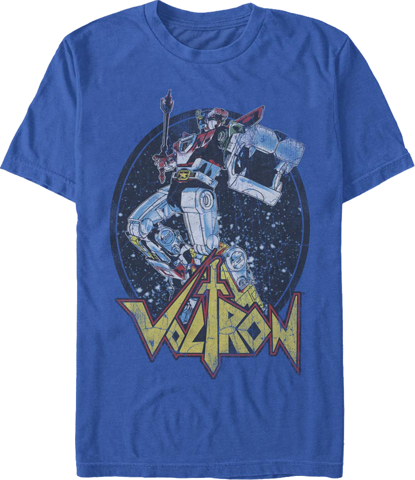 Distressed Defender Voltron T-Shirt