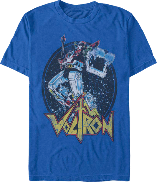 Distressed Defender Voltron T-Shirt