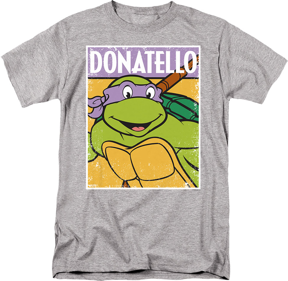 Distressed Donatello Photo Teenage Mutant Ninja Turtles T-Shirt