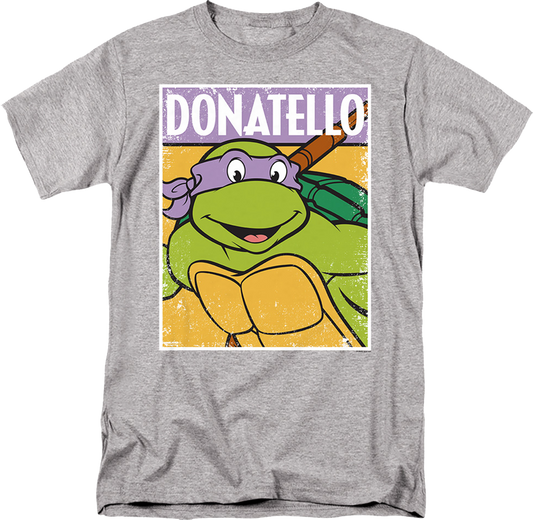 Distressed Donatello Photo Teenage Mutant Ninja Turtles T-Shirt