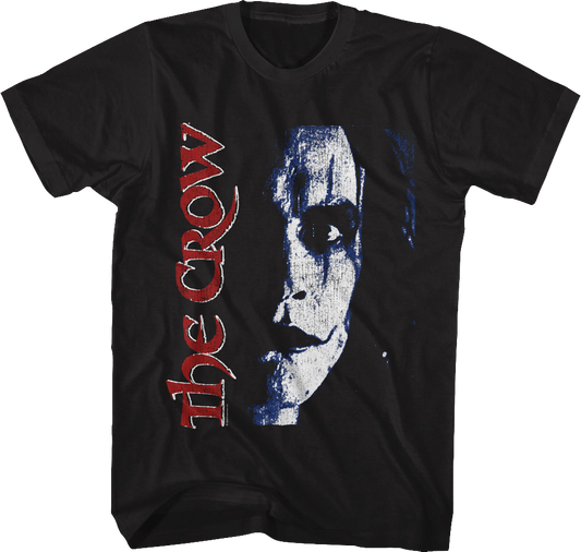 Distressed Face Paint The Crow T-Shirt