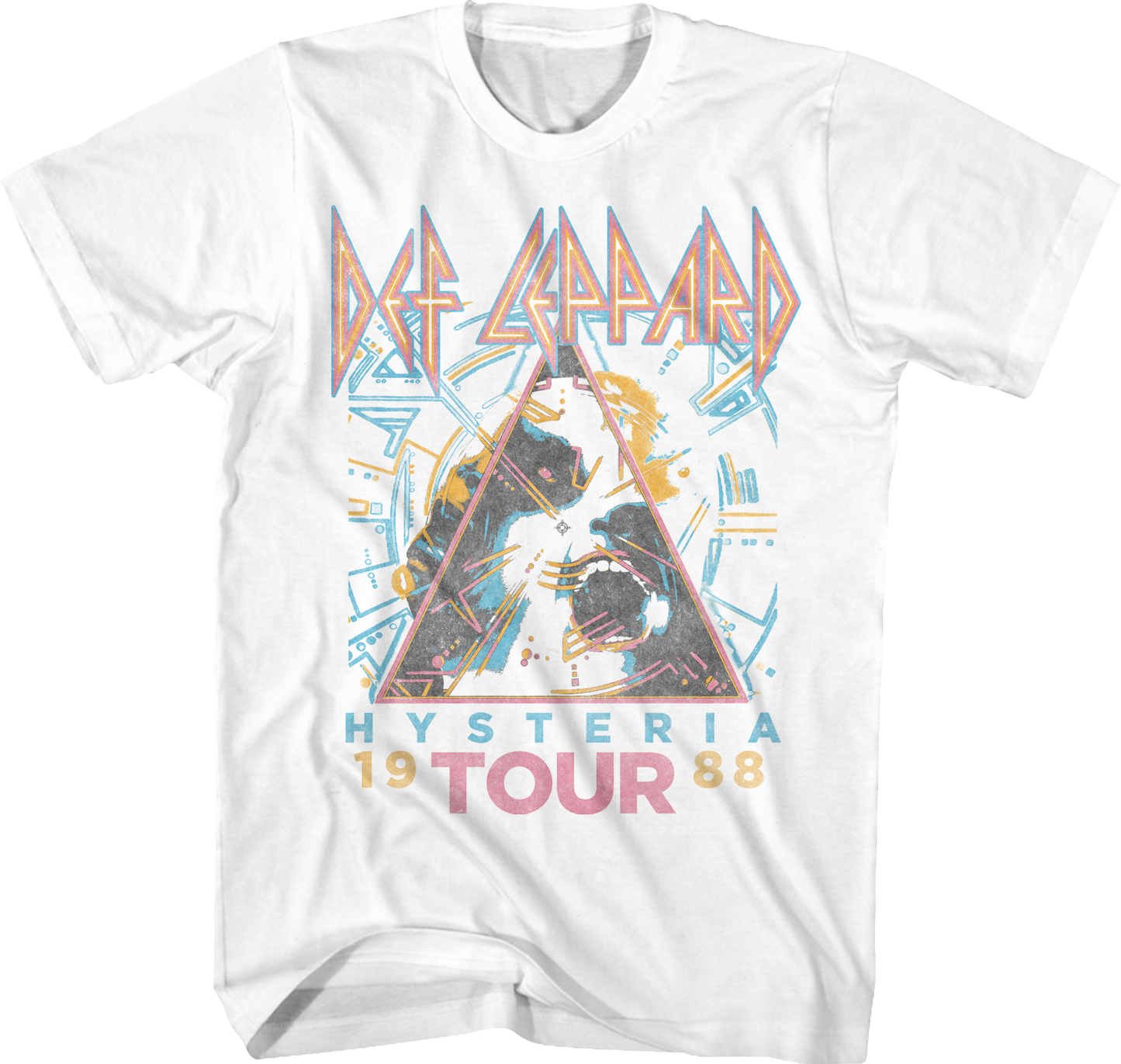 Distressed Hysteria Tour Def Leppard T-Shirt