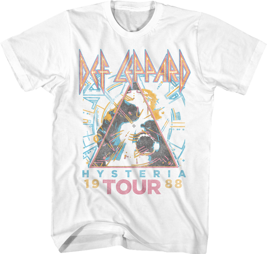 Distressed Hysteria Tour Def Leppard T-Shirt