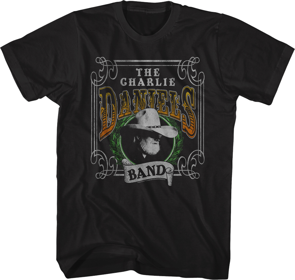 Distressed Label Charlie Daniels Band T-Shirt