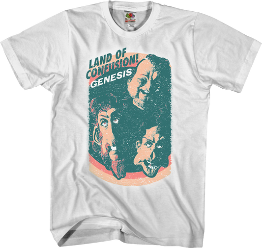 Distressed Land of Confusion Genesis T-Shirt