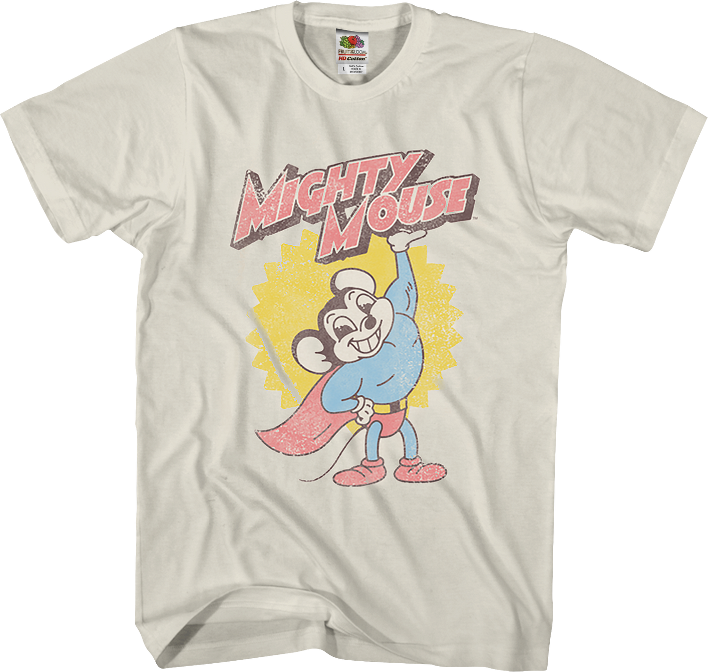 Distressed Mighty Mouse T-Shirt