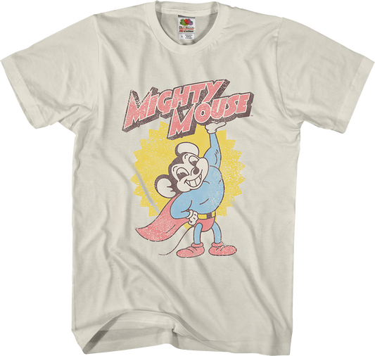 Distressed Mighty Mouse T-Shirt