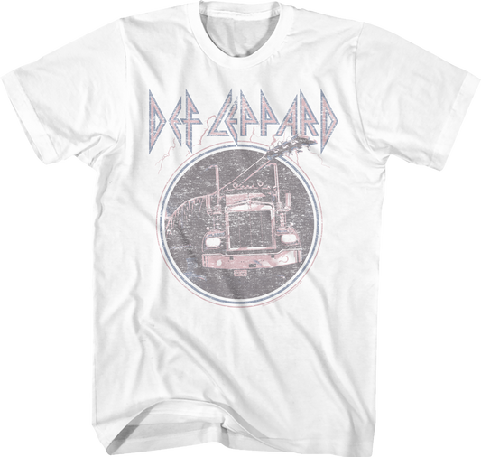 Distressed On Through The Night Def Leppard T-Shirt