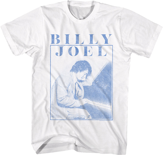 Distressed Piano Man Billy Joel T-Shirt