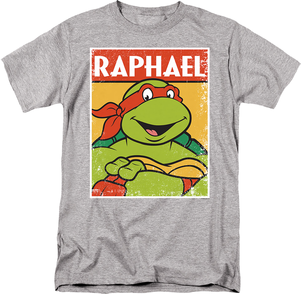 Distressed Raphael Photo Teenage Mutant Ninja Turtles T-Shirt