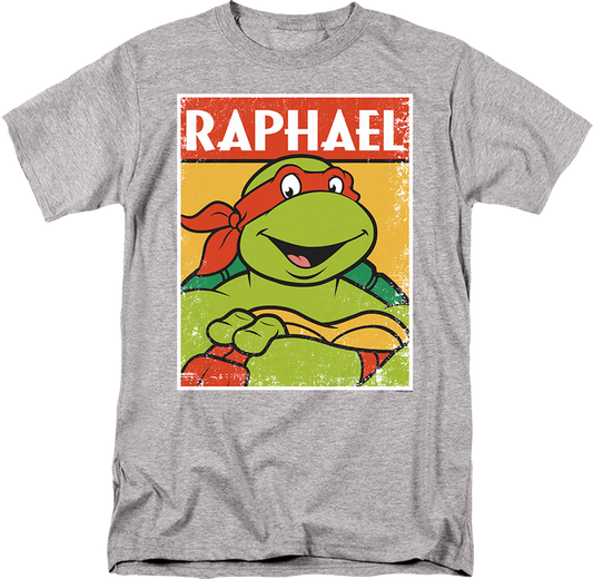 Distressed Raphael Photo Teenage Mutant Ninja Turtles T-Shirt